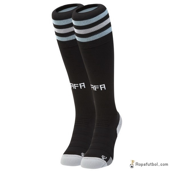 Calcetines Argentina Replica Segunda Ropa 2018 Negro